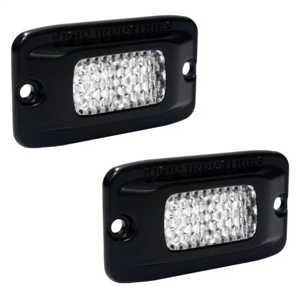 RIGID Back-Up Kit, Includes 2 SR-M Series PRO Flood Diffused, Flush Mount