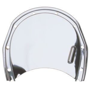 TRANS-DAPT PERFORMANCE PRODUCTS CHROME TIMING CHAIN COVER CAP AND CHROME BOLTS- CHEVY 4.3L V6 OR SB CHEVY V8 (NOT LT1)