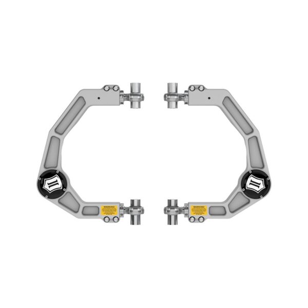 ICON 2021-2024 Ford F-150, Front, Billet Upper Control Arms w/ Delta Joint Pro