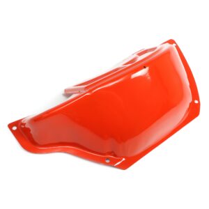 TRANS-DAPT PERFORMANCE PRODUCTS CHEVY ORANGE POWDER-COATED STEEL FLYWHEEL COVER; POWERGLIDE