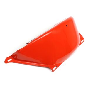 TRANS-DAPT PERFORMANCE PRODUCTS CHEVY ORANGE POWDER-COATED STEEL FLYWHEEL COVER; 700R4