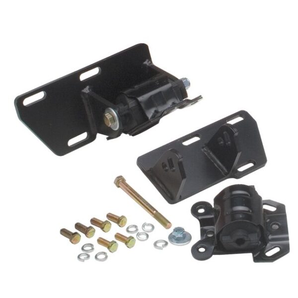 TRANS-DAPT PERFORMANCE PRODUCTS CHEVY 283-350 INTO S10, S15 (2WD) - MOTOR MOUNT KIT