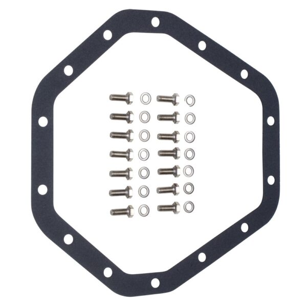 TRANS-DAPT PERFORMANCE PRODUCTS 73-00 CHEVY/GMC TRUCKS/SUVS 3/4- 1 TON, 14-BOLT REAR POWDER-COATED ALUMINUM DIFFERENTIAL COVER