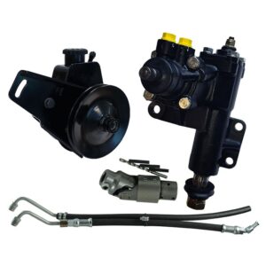 Borgeson - Steering Conversion Kit - P/N: 999069 - Mopar complete power steering conversion kit. Fits 64-69 Mopars with 1-1/8in. Pitman shaft and 273/318/340. Includes all necessary components for conversion.