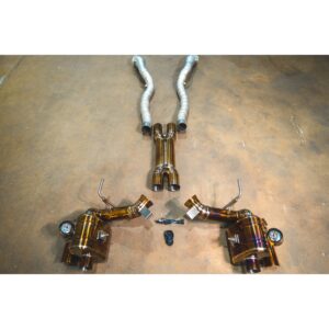 Ferrari F12/812 Valved RACE Exhaust System - Free Flow Front Pipes