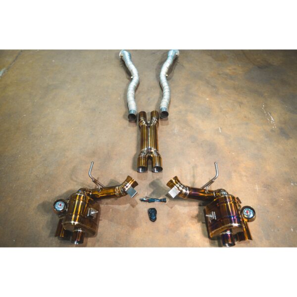 Ferrari F12/812 Valved RACE Exhaust System - Free Flow Front Pipes