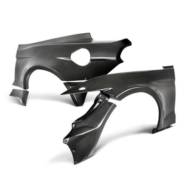 Anderson Composites, AC-15MUWBC, JTP 10-piece carbon fiber wide fender flares for 2015-2017 Ford Mustang