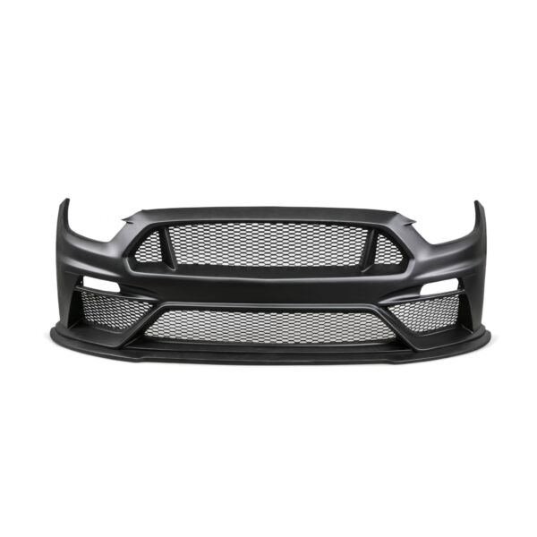 Anderson Composites, AC-FB15FDMU-TT-GF, Type-TT (Ford GT Style) fiberglass front bumper for 2015-2017 Ford Mustang