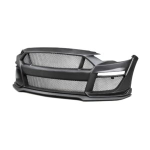 Anderson Composites, AC-FB18FDMU-ST-GF, Type-ST fiberglass front bumper for 2018-2020 Ford Mustang (only work with Type-ST fenders)