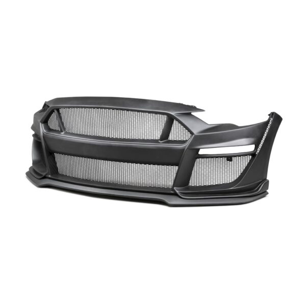 Anderson Composites, AC-FB18FDMU-ST-GF, Type-ST fiberglass front bumper for 2018-2020 Ford Mustang (only work with Type-ST fenders)