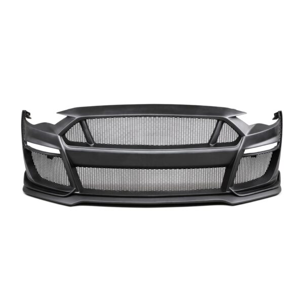 Anderson Composites, AC-FB18FDMU-ST-GF, Type-ST fiberglass front bumper for 2018-2020 Ford Mustang (only work with Type-ST fenders)