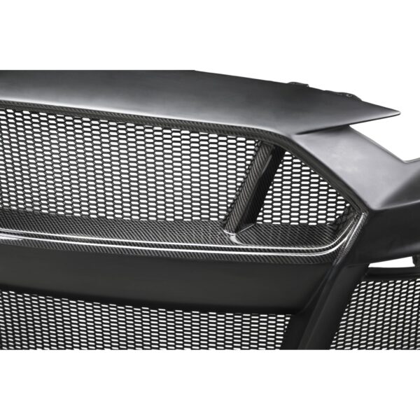 Anderson Composites, AC-FB18FDMU-ST-PC, Type-ST partial carbon front bumper for 2018-2020 Ford Mustang (only work with Type-ST fenders)