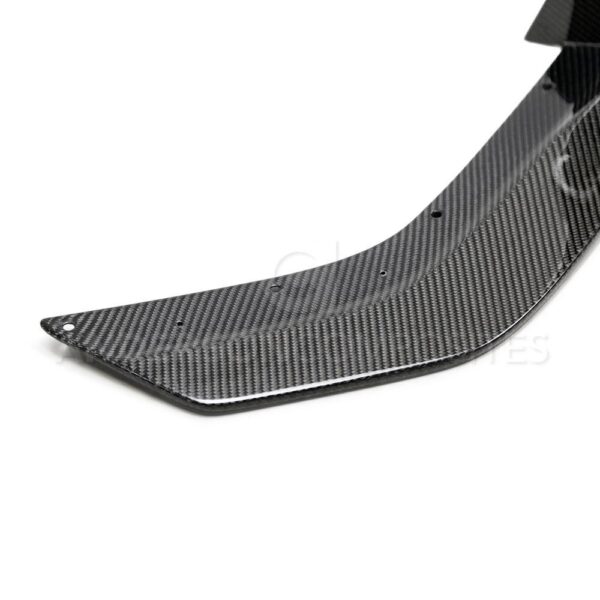 Anderson Composites, AC-FBC20FDMU500, Carbon fiber front splitter wickers for 2020-2021 Ford Mustang Shelby GT500