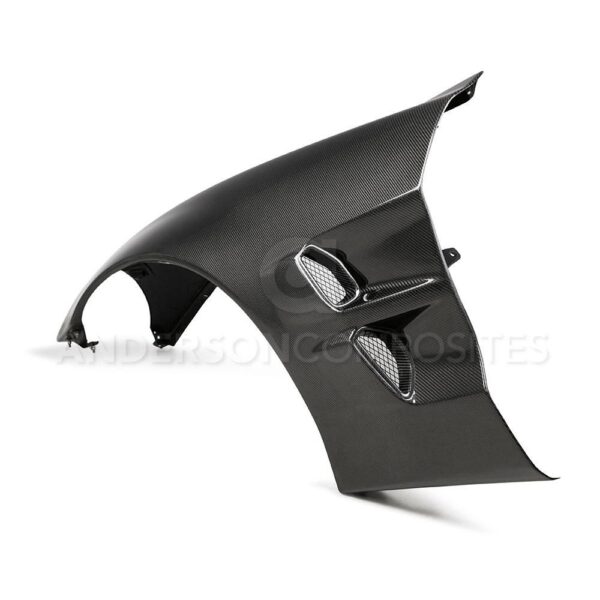 Anderson Composites, AC-FF05CHC6ZR, Type-ZR1 Carbon fiber fenders for 2005-2013 Chevrolet Corvette C6 (total 1.65" wider)