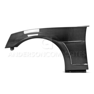 Anderson Composites, AC-FF1011CHCAM-SS, Type-SS carbon fiber fenders for 2010-2015 Chevrolet Camaro - vented (10mm wider)