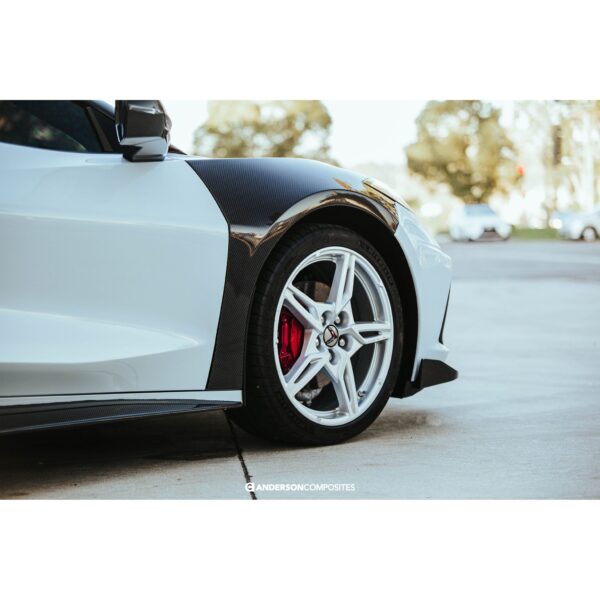 Anderson Composites, AC-FL20CHC8-MB, carbon fiber front splitter