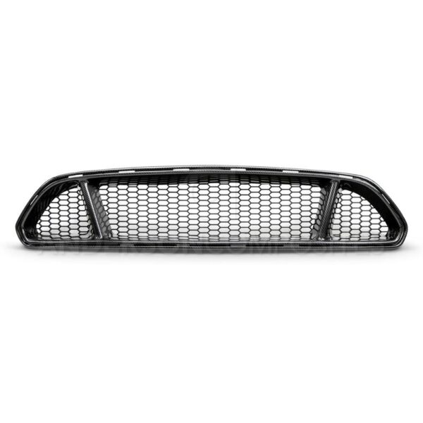 Anderson Composites, AC-FG15FDMU-GT, Type-GT carbon fiber upper grille for 2015-2017 Ford Mustang