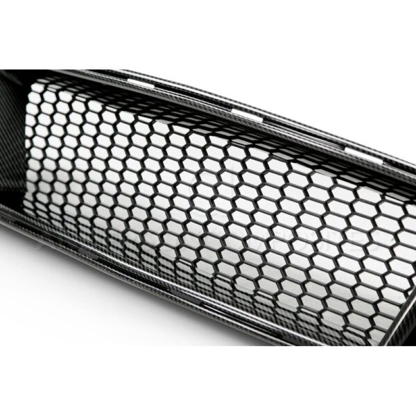Anderson Composites, AC-FG15FDMU-GT, Type-GT carbon fiber upper grille for 2015-2017 Ford Mustang