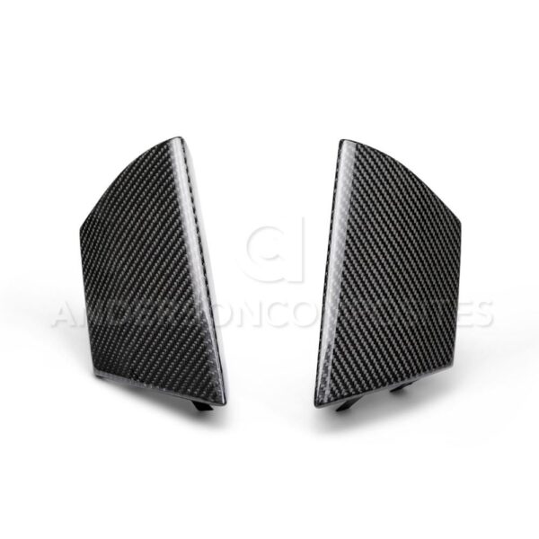 Anderson Composites, AC-FGI15MU350, Carbon fiber front upper grille inserts for 2015-2020 Ford Mustang Shelby GT350