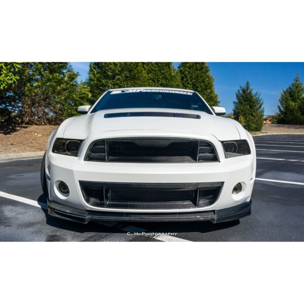 Anderson Composites, AC-FL18FDMU-AR-07, Bottom replacement portion for Type-AR carbon fiber front chin splitter for 2018-2020 Ford Mustang