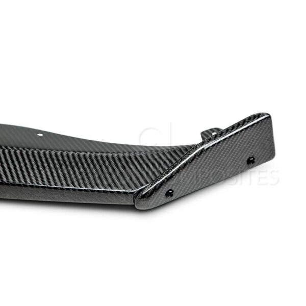 Anderson Composites, AC-FL14CHC7-Z6, Carbon fiber front splitter with small end caps for 2015-2019 Chevrolet Corvette C7 Z06