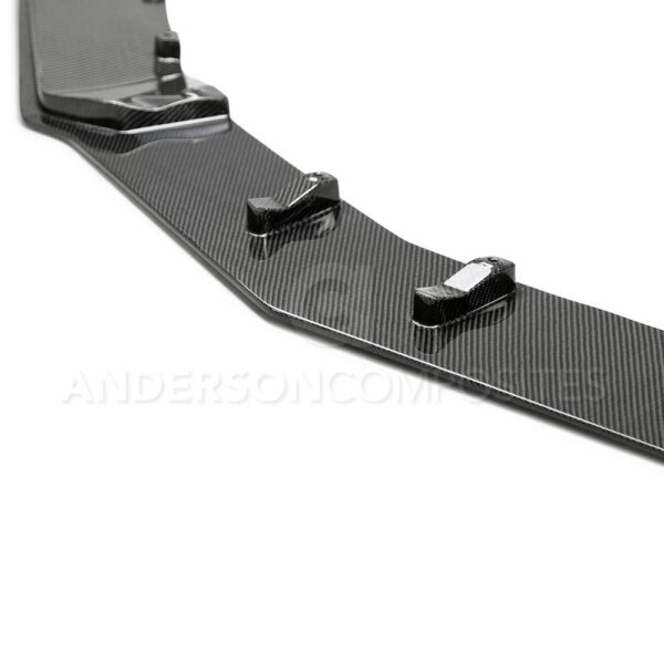 Anderson Composites, AC-FL19CHCAMSS-SS, Type-SS carbon fiber front chin spoiler for 2019-2021 Chevrolet Camaro SS (lower)