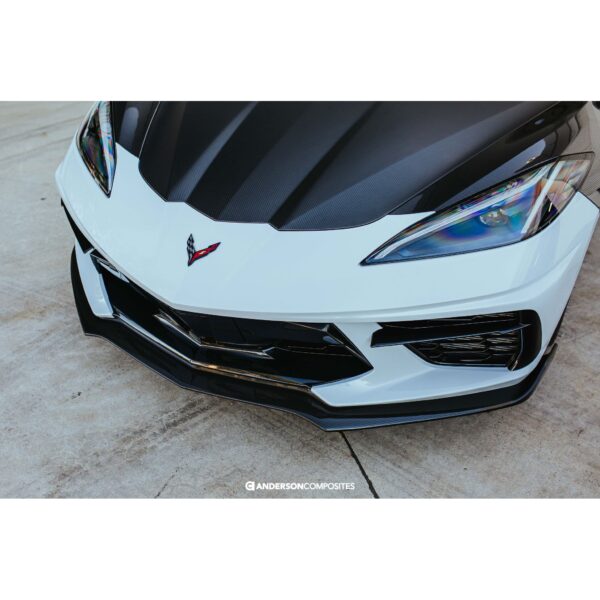 Anderson Composites, AC-FL20CHC8-MB, carbon fiber front splitter