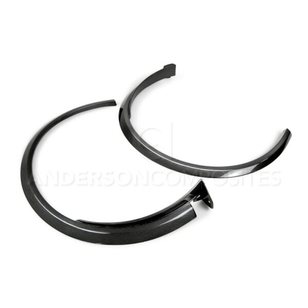 Anderson Composites, AC-FLR14CHCAM-F, Type-Z28 carbon fiber front fender flares for 2014-2015 Chevrolet Camaro