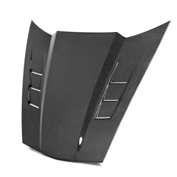 Anderson Composites, AC-HD05CHC6-TS, Type-TS carbon fiber heat extraction hood for 2005 - 2013 Chevrolet Corvette C6