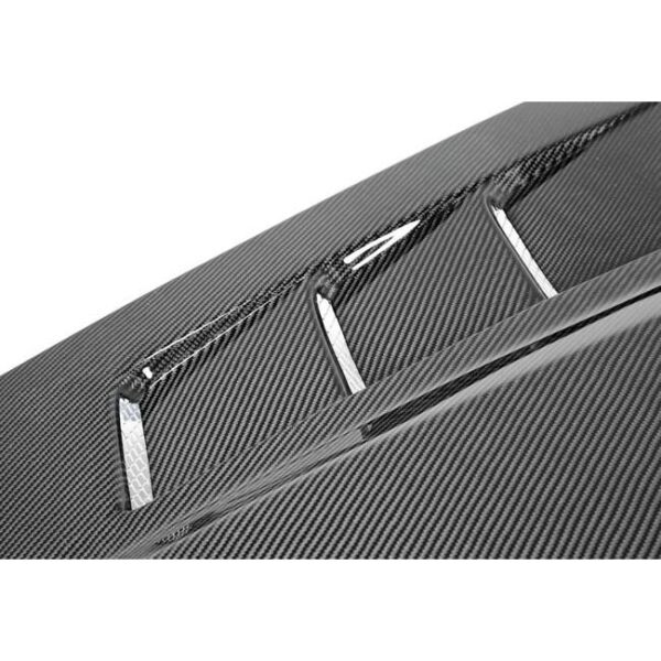 Anderson Composites, AC-HD05CHC6-TS, Type-TS carbon fiber heat extraction hood for 2005 - 2013 Chevrolet Corvette C6