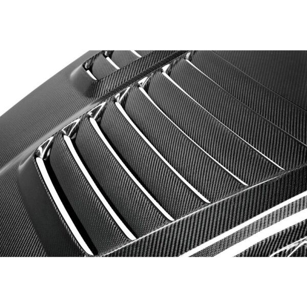 Anderson Composites, AC-HD05CHC6-WH, Type-WH carbon fiber heat extraction hood for 2005 - 2013 Chevrolet Corvette C6