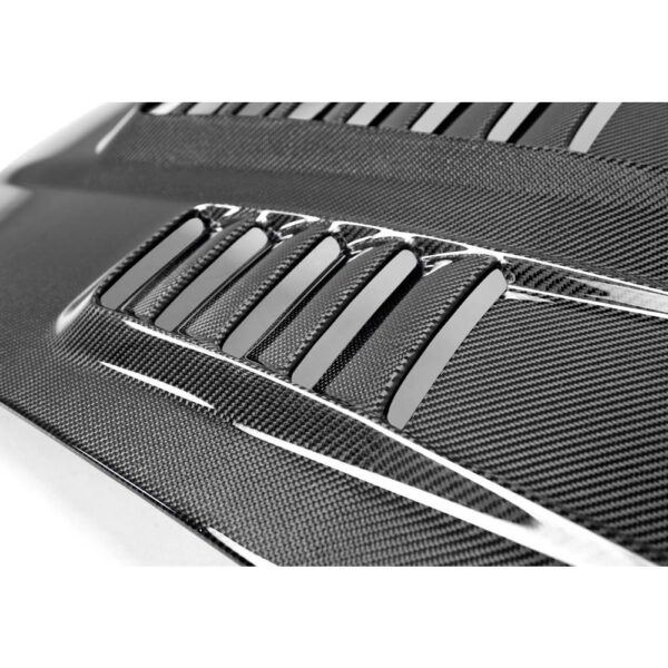 Anderson Composites, AC-HD05CHC6-WH, Type-WH carbon fiber heat extraction hood for 2005 - 2013 Chevrolet Corvette C6