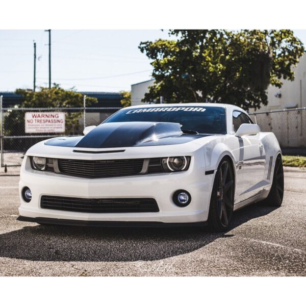 Anderson Composites, AC-HD1011CHCAM-CP, Type-CP (COPO style) carbon fiber hood with 3 inch cowl for 2010-2015 Chevrolet Camaro