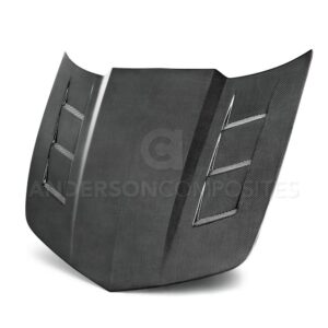 Anderson Composites, AC-HD1011CHCAM-TSII, Type-TSII carbon fiber hood for 2010-2015 Chevrolet Camaro