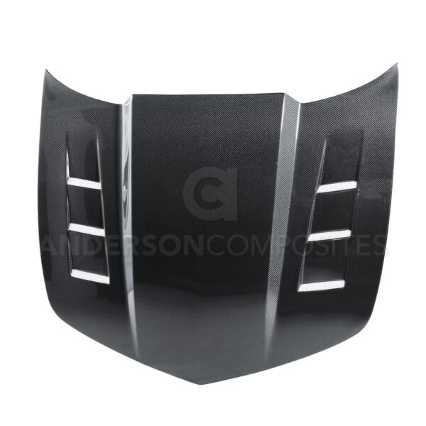 Anderson Composites, AC-HD1011CHCAM-TS, Type-TS carbon fiber hood for 2010-2015 Chevrolet Camaro