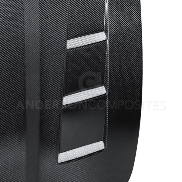 Anderson Composites, AC-HD1011CHCAM-TS, Type-TS carbon fiber hood for 2010-2015 Chevrolet Camaro