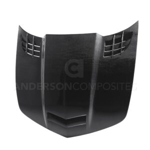Anderson Composites, AC-HD1011CHCAM-TTII, Type-TTII carbon fiber hood for 2010-2015 Chevrolet Camaro