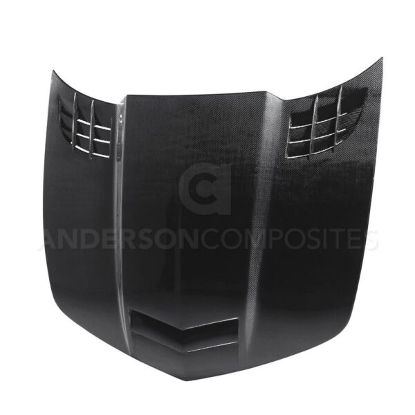 Anderson Composites, AC-HD1011CHCAM-TTII, Type-TTII carbon fiber hood for 2010-2015 Chevrolet Camaro
