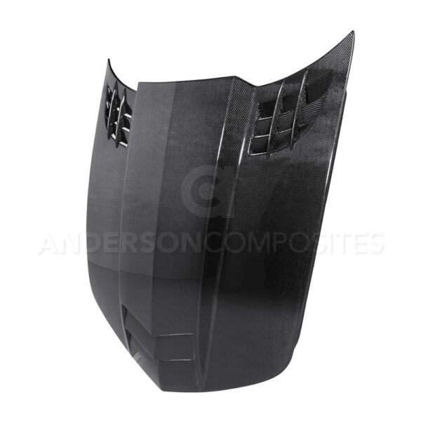 Anderson Composites, AC-HD1011CHCAM-TTII, Type-TTII carbon fiber hood for 2010-2015 Chevrolet Camaro