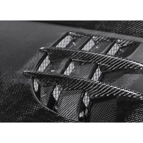 Anderson Composites, AC-HD1011CHCAM-TTII, Type-TTII carbon fiber hood for 2010-2015 Chevrolet Camaro