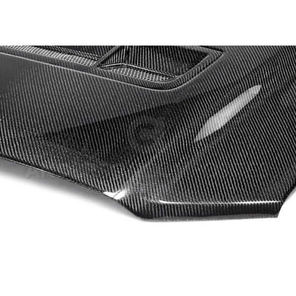 Anderson Composites, AC-HD1011FDMU-GT, Type-GT carbon fiber hood for 2010-2014 Shelby GT500 and 2013-2014 Ford Mustang