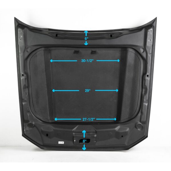 Anderson Composites, AC-HDS14CHC7-Z6, Carbon fiber hood vent for 2015-2019 Chevrolet Corvette C7 Z06