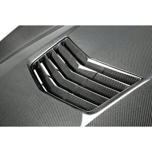 Anderson Composites, AC-HD14CHC7-OE, Type-OE carbon fiber hood for 2014-2019 Chevrolet Corvette C7 Stingray