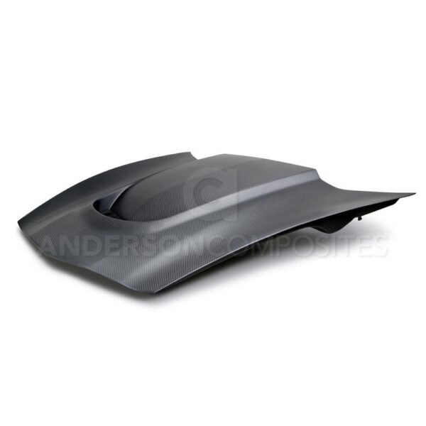 Anderson Composites, AC-HD14CHC7-VS-DRY, Type-VS dry carbon fiber hood for 2014-2019 Chevrolet Corvette C7 Stingray