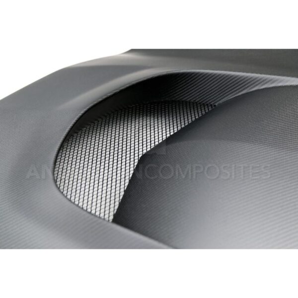 Anderson Composites, AC-HD14CHC7-VS-DRY, Type-VS dry carbon fiber hood for 2014-2019 Chevrolet Corvette C7 Stingray