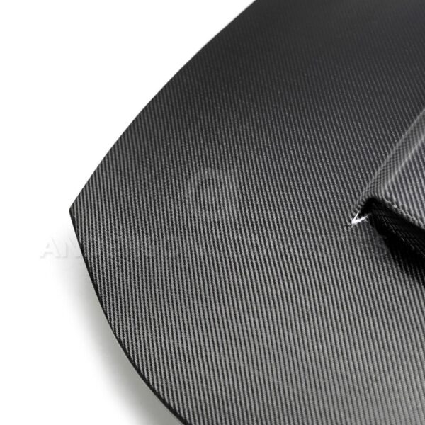 Anderson Composites, AC-HD15DGCR-DM, Type-DM (Demon Style) carbon fiber hood for 2015-2021 Dodge Charger