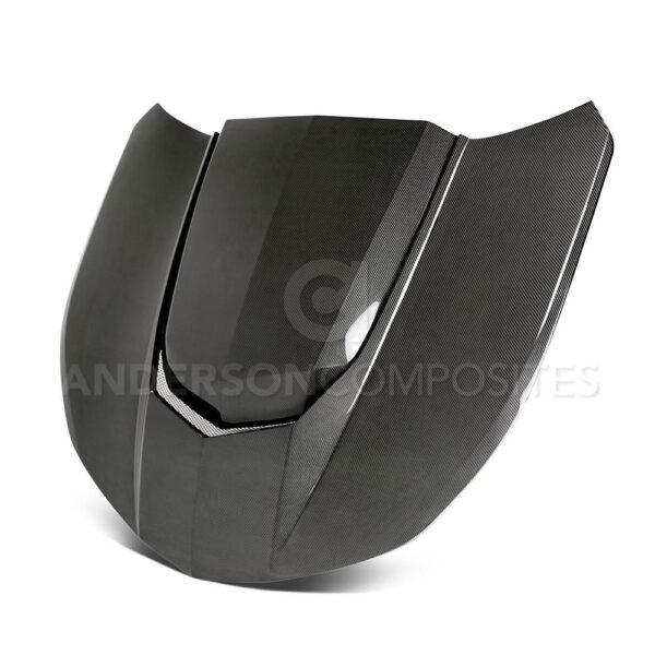 Anderson Composites, AC-HD16CHCAM-AZ-DS, Type-AZ double sided carbon fiber hood for 2016-2021 Chevrolet Camaro
