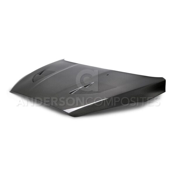 Anderson Composites, AC-HD16FDFO-SA, Type-SA carbon fiber hood for 2016-2018 Ford Focus