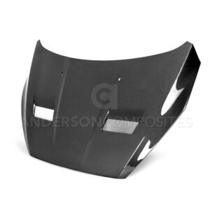 Anderson Composites, AC-HD16FDFO-TM, Type-TM carbon fiber hood for 2016-2018 Ford Focus RS