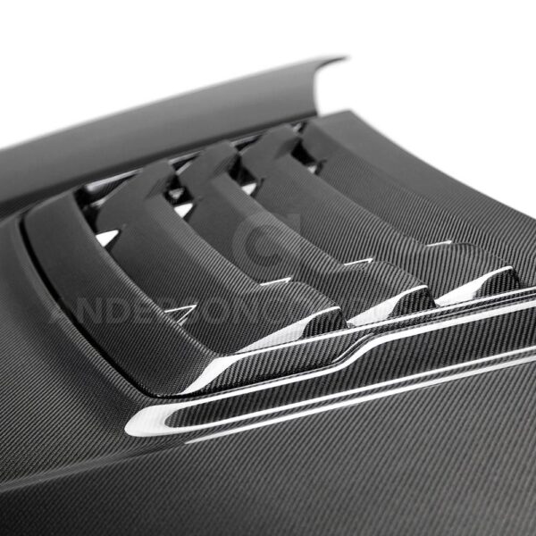 Anderson Composites, AC-HD17FDRA-OE, Type-OE carbon fiber hood for 2017-2020 Ford Raptor